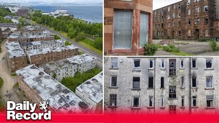 Inside the abandoned Port Glasgow estate dubbed Scotlands Chernobyl [upl. by Kreit889]