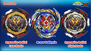 🔴 Dynamite Belial Vs Brave Valkyrie B180 Vs B163 Beyblade Burst DB ベイブレードバーストB180 [upl. by Nohs617]