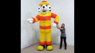 How to Set Up Inflatables  10 Foot Inflatable Mascot [upl. by Ragland]