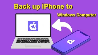 How to Back up iPhone to Windows Computer without iTunes [upl. by Magel]