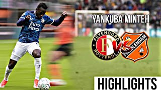 yankuba minteh vs fc volendam match highlights  202324 Feyenoord [upl. by Irma361]