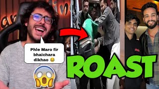 Carryminati ROAST Elvish yadav and maxtern carryminati roastcarryminati new video [upl. by Schulman]