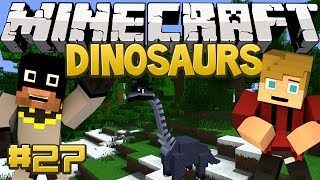 Minecraft Dinosaurs Mod Fossils and Archaeology Series Episode 27  Spinosaurus Pets [upl. by Pammi]