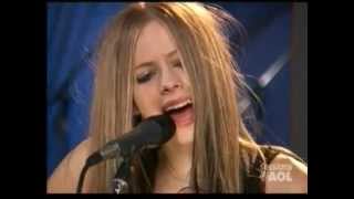 Avril Lavigne  AOL Sessions Acoustic 29022004 [upl. by Idnib]