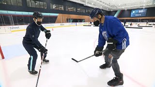 Learn to play hockey at the Kraken Community Iceplex [upl. by Nylrad]