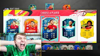 MANCHESTER UNITED SANCHO RAREST 198 FUT DRAFT  FIFA 20 [upl. by Battista]