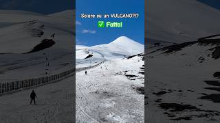 SCIARE ⛷️ su un VULCANO 🌋 in CILE 🇨🇱 girodelmondo [upl. by Buke]