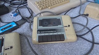 Commodore Datasette Magnetic Tape Data Storage Review [upl. by Helban125]