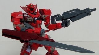 Gundam Astraea Type F 1100 scale Bandai model kit review [upl. by Amorete]