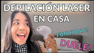 DEPILACIÓN LASER EN CASA l FUNCIONA  Mi experiencia [upl. by Larual]