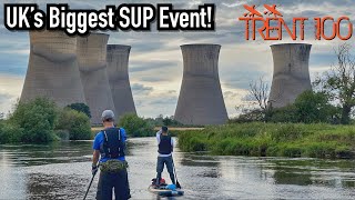 Trent 100  Day 1  2023  35 miles  UK’s Biggest Paddleboarding SUP event adventure nature fun [upl. by Akieluz833]