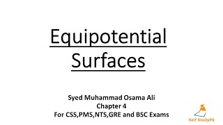 Equipotential Surfaces [upl. by Akihc67]