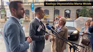 Koalicja Obywatelska Marta Wcisło vs Janusz Kowalski [upl. by Il664]