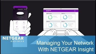 Managing Your Network With NETGEAR Insight  Business [upl. by Nuajed]