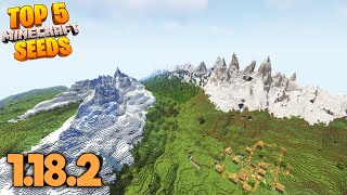 Top 5 AWESOME SEEDS for Minecraft 1182 Best Minecraft 1182 Seeds [upl. by Neale]