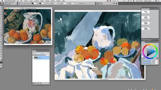 1895 Post Impressionism part 3  Imitating Paul Cezanne [upl. by Foah361]