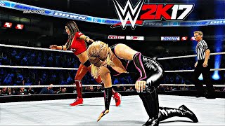 WWE 2K17  1CONTENDER MATCH  NIKKI BELLA VS NATALIYA  FOR WOMENS CHAMPIONSHIP  IN SMACK DOWN [upl. by Cattan]