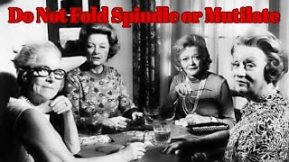 Do Not Fold Spindle or Mutilate Mystery Suspense ABC Movie of the Week  1971 Helen Hayes [upl. by Nairdna65]