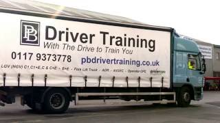 Rigid  Category C  Reversing Exercise for DVSA Test with PB Driver Training [upl. by Morehouse136]