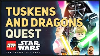 Tuskens and Dragons LEGO Star Wars The Skywalker Saga [upl. by Verney]