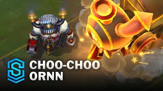 Choochoo Ornn Skin Spotlight  PreRelease  PBE Preview  League of Legends [upl. by Mathe]