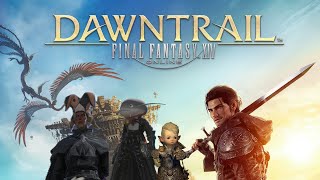 Final Fantasy 14 The Misadventures of SmuTombi amp Myrddin in Dawntrail 70  quotDawntrailquot Intro [upl. by Yramliw]