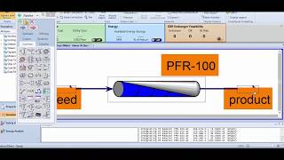 52 Production of Acetic Anhydride in PFR on HYSYS V88 [upl. by Osi]