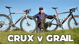 Specialized Crux v Canyon Grail Which is the best gravel bike [upl. by Hump110]