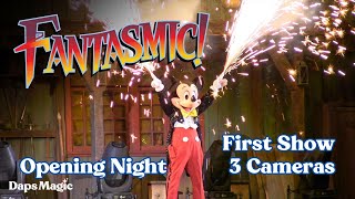 FIRST SHOW Fantasmic  Opening Night  3 Cameras  Disneyland Resort 2024 4K [upl. by Murphy]