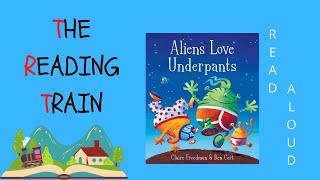 📕 Kids Book Read Aloud Aliens Love Underpants By Claire Freedman [upl. by Hairehcaz]