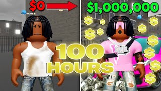 I WENT FROM RAGS TO RICHES IN THIS NEW SOUTH BRONX ROBLOX HOOD GAME [upl. by Elodea314]