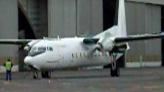 Fokker F27 Friendship engine run up 1 [upl. by Cooperstein351]