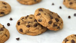 CHEWY Chocolate Chip Cookies Recipe [upl. by Yelwar]