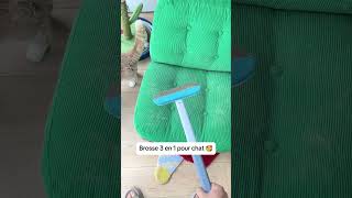 Brosse 3 en 1 pour chat [upl. by Lenssen]