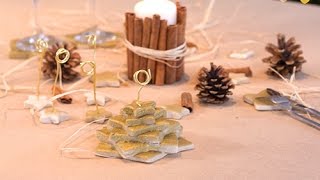 DIY Noël  Étoiles en pâte à sel [upl. by Tatum]