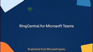 RingCentral for Microsoft Teams [upl. by Noraa]