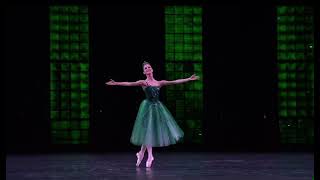 JEWELS  Emeralds Variation Anastasia Stashkevich  Bolshoi Ballet [upl. by Adne]