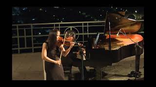 Julieta Mihai violin and Sun Min Kim piano Manuel De Falla Dance Espagnole [upl. by Idnarb]