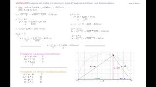 Rechtwinkliges Dreieck Neue Höhenformel [upl. by Edla527]