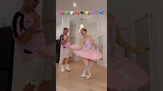 COMMENT FOR 7 YEARS GOOD LUCK 😅🍀  dance trend viral couple funny ballet shorts [upl. by Aihsenyt]