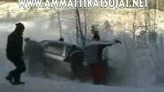 Rally crash compilation special snow rally [upl. by Krasnoff]