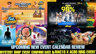 FUN AND FURIOUS EVENT CALENDAR FULL REVIEW  MYSTERY SHOP EVENT CONFIRM DATE AND MAC 10 × AC80 RING [upl. by Hardie]