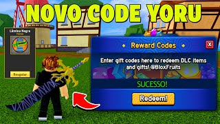 CORRE NOVO CODE YORU  TODOS OS CÓDIGOS ATIVOS NO BLOX FRUITS 2023 [upl. by Marni412]