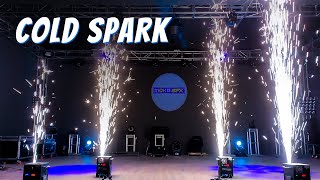 How To Use Cold Spark Machine  Indoor Sparklers Tips [upl. by Wilie]