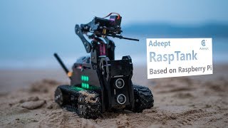 Adeept Raspberry Pi Smart Car Robot Kit RaspTank is Coming Soon [upl. by Huldah]