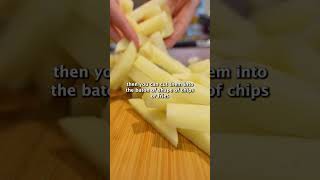 Air fryer chips 🍟chips fries airfryer potato snacks easyrecipes [upl. by Elfreda]