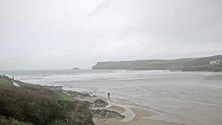 Polzeath Beach LockDown Timelapse [upl. by Eelidnarb]