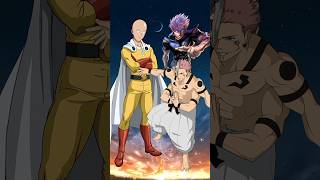 Saitama vs GojoampSukuna onepunchman jujutsukaisen saitama gojo sukuna [upl. by Sharla]