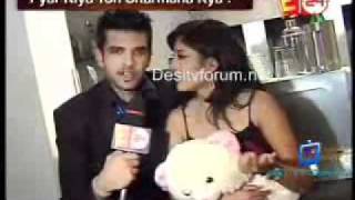 Karan Kundra amp Kritika Kamra On E24 Happy Propose Day Special 8th Feb 2011 [upl. by Acysej]