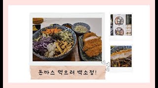 유가온S REVIEW 돈까스 맛집을 찾는 여정 WITH 백소정 [upl. by Ury]